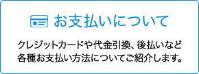 お支払いについて